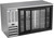 Beverage Air BB58HC-GS-S 58" W Two-Section Glass Door Refrigerated Back Bar Storage Cabinet - 115 Volts