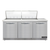 Continental Refrigerator SW72N24M-FB 72" W Three-Section Three Door Mighty Top Sandwich Unit