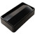 Carlisle 34202403 Rectangular ABS Plastic Black Trimline Swing Top Lid