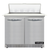 Continental Refrigerator SW36N10C-FB 36" W Two-Section Two Door Sandwich Unit