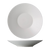 CAC China GDC-CR21 11" Dia. Bone White Porcelain Round Grand Canyon Plate (1 Dozen)