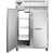 Continental Refrigerator 2FNSAPT 52" W Two-Section Solid Door Pass-Thru Freezer - 220 Volts