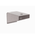 Metro Besk4 Super Erecta End Bracket Metroseal Gray Epoxy-Coated Corrosion-Resistant Finish