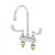 T&S Brass B-1141-XSCR4V22 Workboard Mixing Faucet deck mount 4"