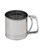 Matfer Bourgeat 115060 4.33" Dia. x 3.5" H Stainless Steel Automatic Flour Sieve