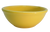 CAC China LV-15-Y 12.5 Oz. Yellow Ceramic Round Las Vegas Nappie Bowl (3 Dozen Per Case)