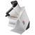 Hobart FP100-1A 8.81" Stainless Steel Angle Continuous Feed Design Food Processor - 120 Volts