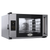 Cadco XAFT-04FS-TR Stainless Steel 1 Deck Full or Standard Size Electric Bakerlux TOUCH Heavy-Duty Convection Oven - 208-240 Volts 1-Ph