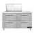 Continental Refrigerator D48N12M-D 48" W Two-Section Four Drawer Designer Line Mighty Top Sandwich Unit
