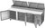 Beverage Air DP93HC 93" W Pizza Top Refrigerated Counter