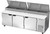 Beverage Air DP93HC 93" W Pizza Top Refrigerated Counter