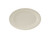 Tuxton TRE-934 Ceramic American White/Eggshell Oval / Oblong Platter (2 Dozen Per Case)