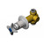 T&S Brass 0RK2 Shut-Off Control Valve 6"