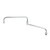 T&S Brass 069X Nozzle swivel 24" long double joint stream regulator outlet