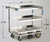 Lakeside 544 38.63" W x 37.13" H Stainless Steel Construction in  U-Shaped Frame Utility Cart