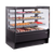 Infrico USA IDC-VBR18IPR 75.4" W Black Stainless Steel Straight Glass Refrigerated Bakery Display Case - 115 Volts