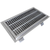 IMC Teddy ASFT-1824-SG ASFT 18" x 24" Stainless Steel Anti-Spill Floor Trough with Subway Grating