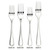 Winco 0030-06 6-3/4" Stainless Steel Salad Fork (contains 1 Dozen)