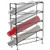 Winco CDR-4 20"L x 6-1/4"W x 24-3/4"H Cup Dispensing Rack