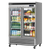 Turbo Air TSR-49GSD-N 54.38" W Two-Section Glass Door Super Deluxe Glass Door Refrigerator
