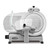 Waring WCS300SV Commercial Heavy Duty Food Slicer with 12" Blade - 1 HP, 120V