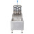 Globe PF10E 10 Lbs. Stainless Steel Electric Countertop Fryer - 120 Volts