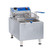 Globe PF10E 10 Lbs. Stainless Steel Electric Countertop Fryer - 120 Volts