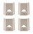 Metro MX9985 Metromax I Wedge Connector Bag of 4