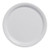 American Metalcraft DPN9WH 9" Plastic White Round Plate