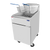 Atosa ATFS-75ES 75 Lbs. All Stainless Steel Floor Model Natural Gas Deep Fryer - 110,000 BTU
