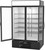 Beverage Air MMF44HC-1-B-IQ 47"W Two-Section Glass Door MarketMax Freezer Merchandiser