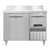 Continental Refrigerator DRA43NSSBS 43"W Two Door Stainless Steel Designer Line Refrigerated Base Worktop Unit With 6"H Backsplash