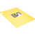 San Jamar CB182412YL 18" x 24" x 1/2" Yellow Co-Polymer Cut-N-Carry Cutting Board