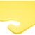 San Jamar CB182412YL 18" x 24" x 1/2" Yellow Co-Polymer Cut-N-Carry Cutting Board