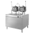 Cleveland 36DMK66 (2) 6 Gallon 2/3 Steam Jacketed Kettles Electric Kettle on Modular Base