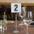 Winco TBH-8 8"H Chrome-Plated Steel Table Number Holder