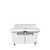 Atosa MSF8303GR 60.2" W 2-Sections 2 Doors Sandwich and Salad Top Refrigerator - 115 Volts