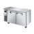 Turbo Air JUF-60S-N 59"W Two-Section Stainless Steel Door J Series Side Mount Undercounter Freezer