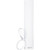 San Jamar C4160WH White Plastic 2-1/4" to 2-7/8" 16"L Water Cup Dispenser