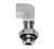 Fisher 2931 1/4" F Outlet Swivel Elbow Adapter For 1/2" Swivel Control Valves