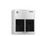 Hoshizaki FS-1022MLJ-C 889 Lb. Cubelet Air Cooled Serenity Ice Maker - 115 Volts