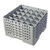Cambro 25S958151 Camrack Glass Rack With (5) Soft Gray Extenders - 2 Cases