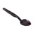 Cambro SPO11CW110 11" Black Polycarbonate Deli Spoon - 12/Case
