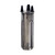 Lakeside 400025 Easy-Glide 5" Dia. Round Stainless Steel 1-Tube Open Dish Dispenser - ADA Height