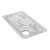 Cambro 30CWLN135 Camwear 1/3 Size Clear Food Pan Cover