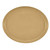 Cambro 2700514 22" Gold Oval Serving Camtray - 6/Case