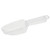 Winco PS-5 5 Oz. Flat Bottom Polycarbonate Utility Scoop
