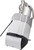 Hobart FP250-1A 11.25" Stainless Steel Angled Continuous Feed Design Food Processor - 120 Volts