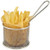 Winco FBM-32R
 3-3/4"
 Stainless Steel
 Round
 Mini Fry Basket