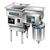 Salvajor 300-SM ScrapMaster Food Scrapper & Disposing System with Water Recirculation - 3 HP